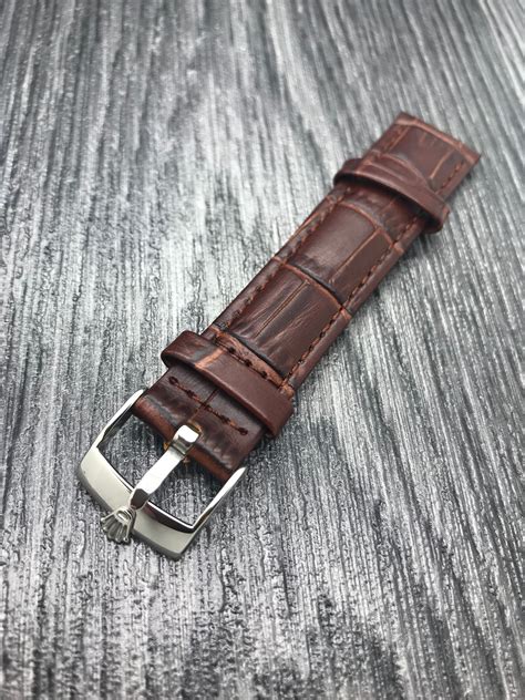 old rolex leather strap|genuine rolex leather straps.